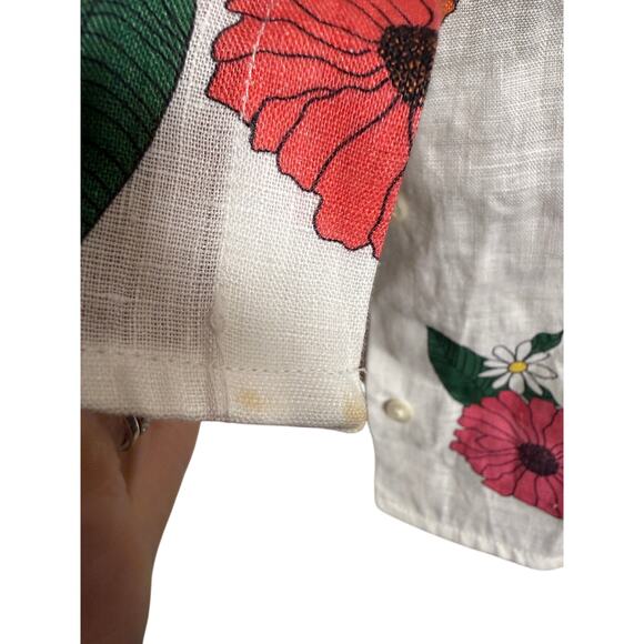 Vilagallo Louisa Pure Linen Blouse Sz. 36 (US S 4-6) - Picture 8 of 8